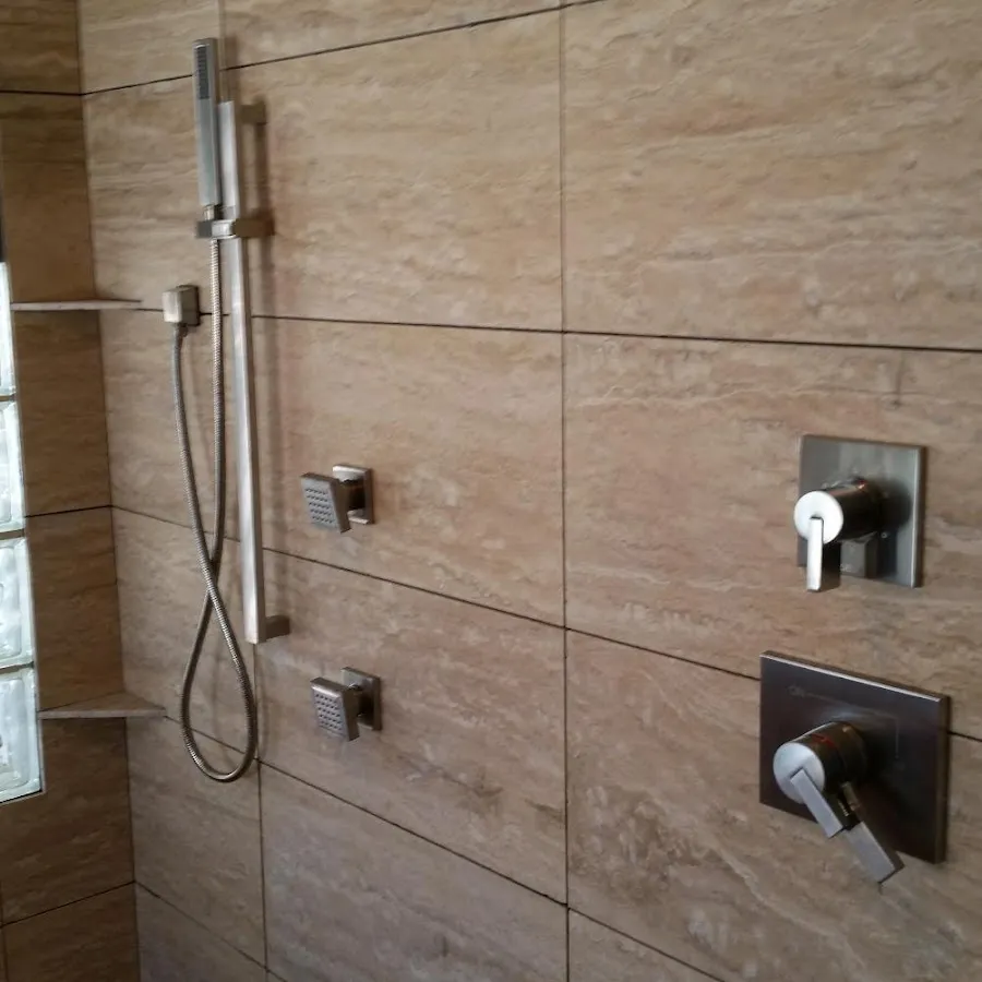 Shower fixture installation for Frozen Pipe Repair in Manville